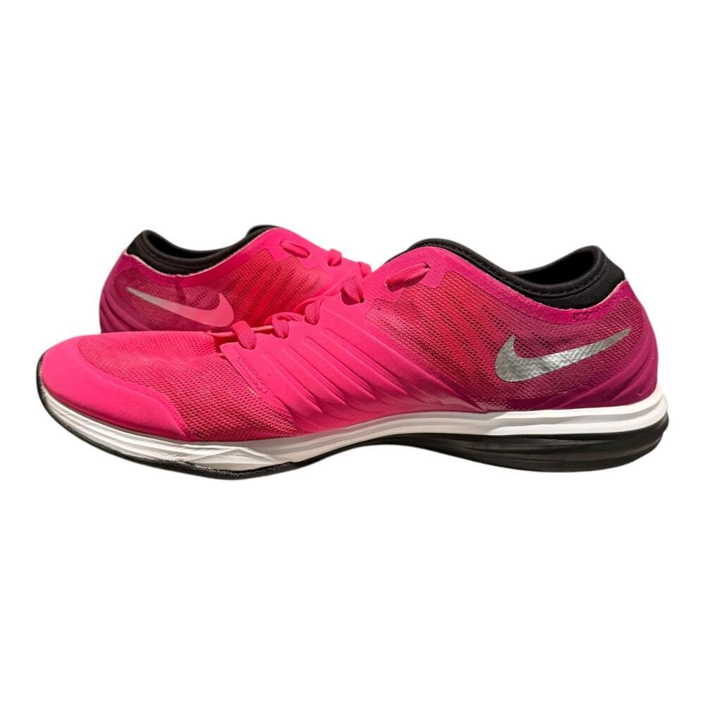 Nike Women’s Dual Fusion TR 4 Running Shoes Size 8 Sneakers Pink White - Picture 7 of 9